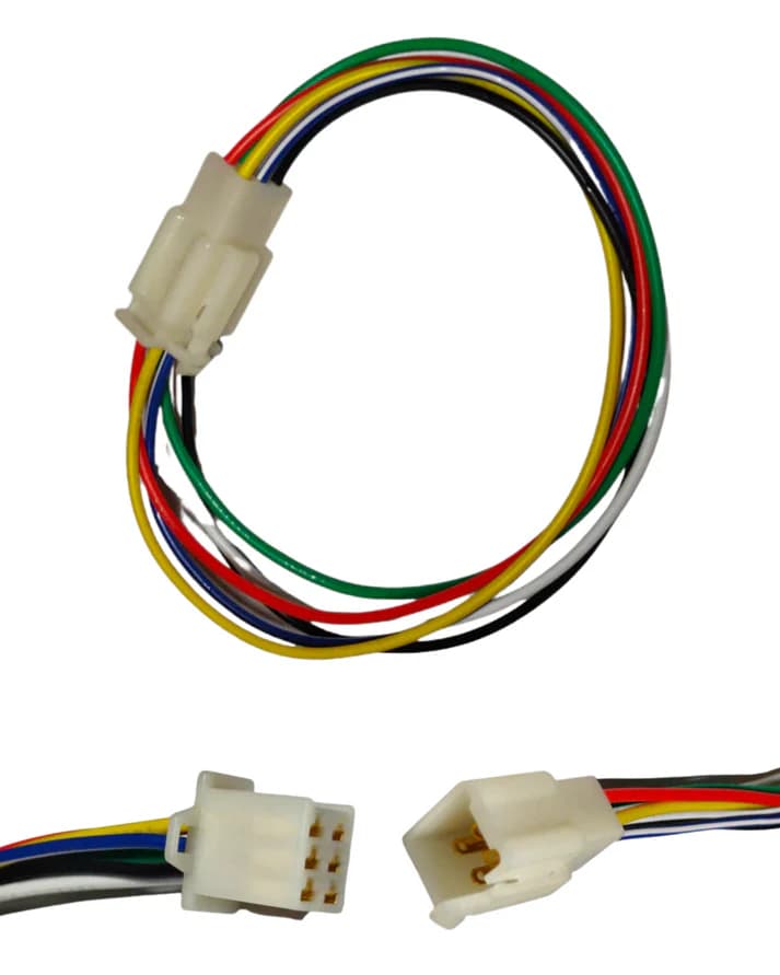030-460 Arnés Automotriz 6 Hilos Sencillo