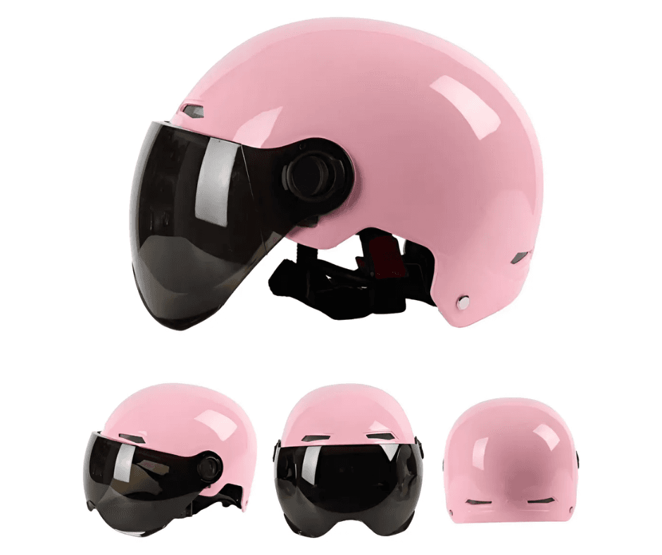 CASCO ROSA BRILLANTE
